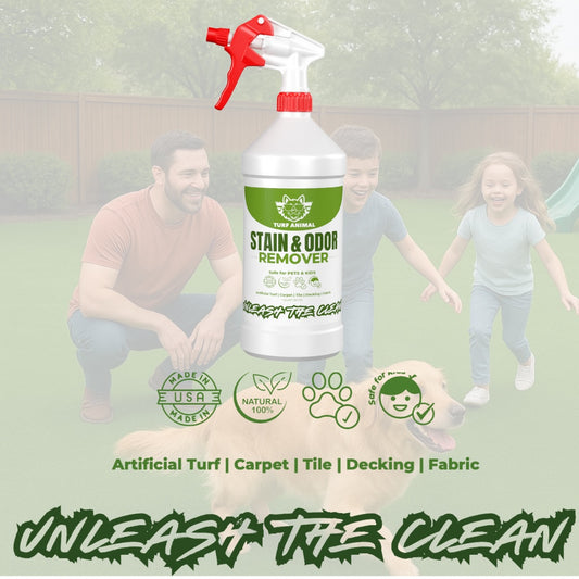 #1 Organic Artificial Turf Cleaner Turf Animal – 32oz. Concentrate