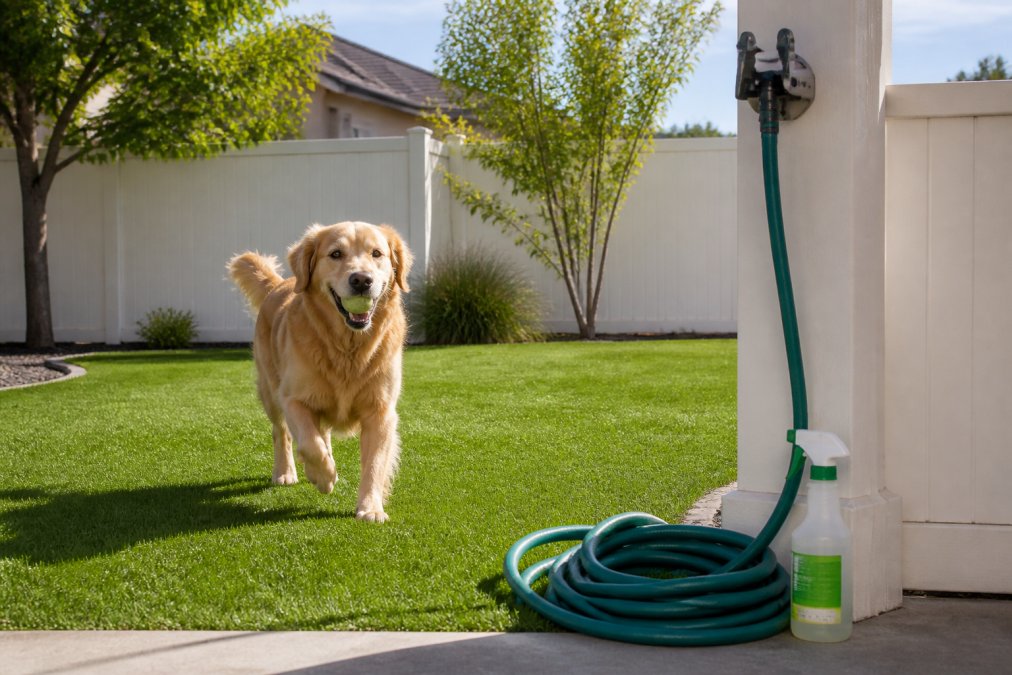 How to Remove Dog Urine Smell from Artificial Turf