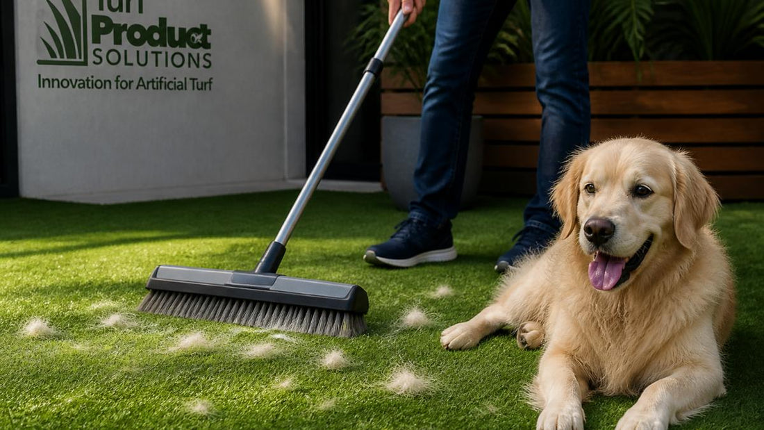 How to Remove Pet Hair from Synthetic Lawn: 2026 Guide