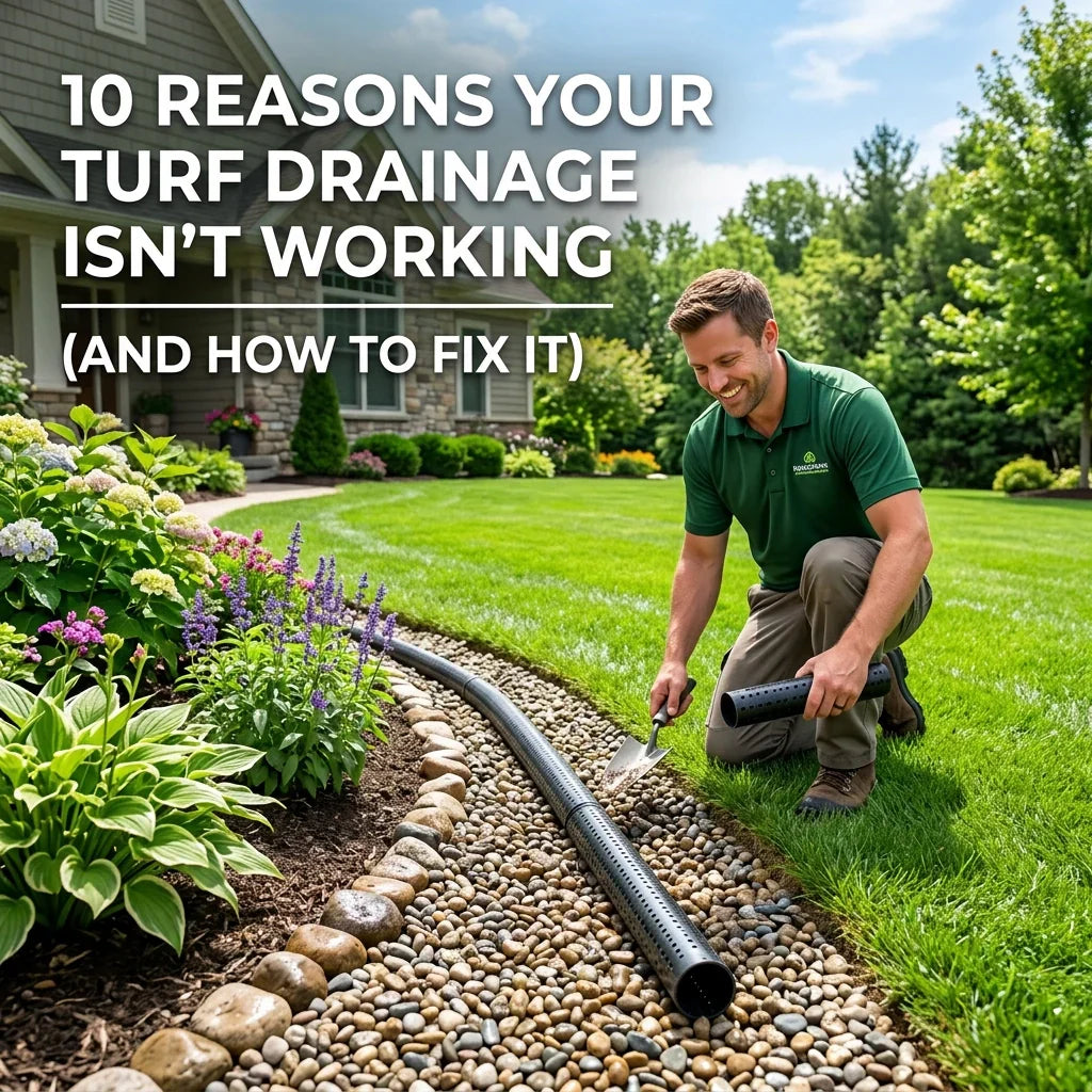 10 Reasons Your Turf Drainage isn't working!
