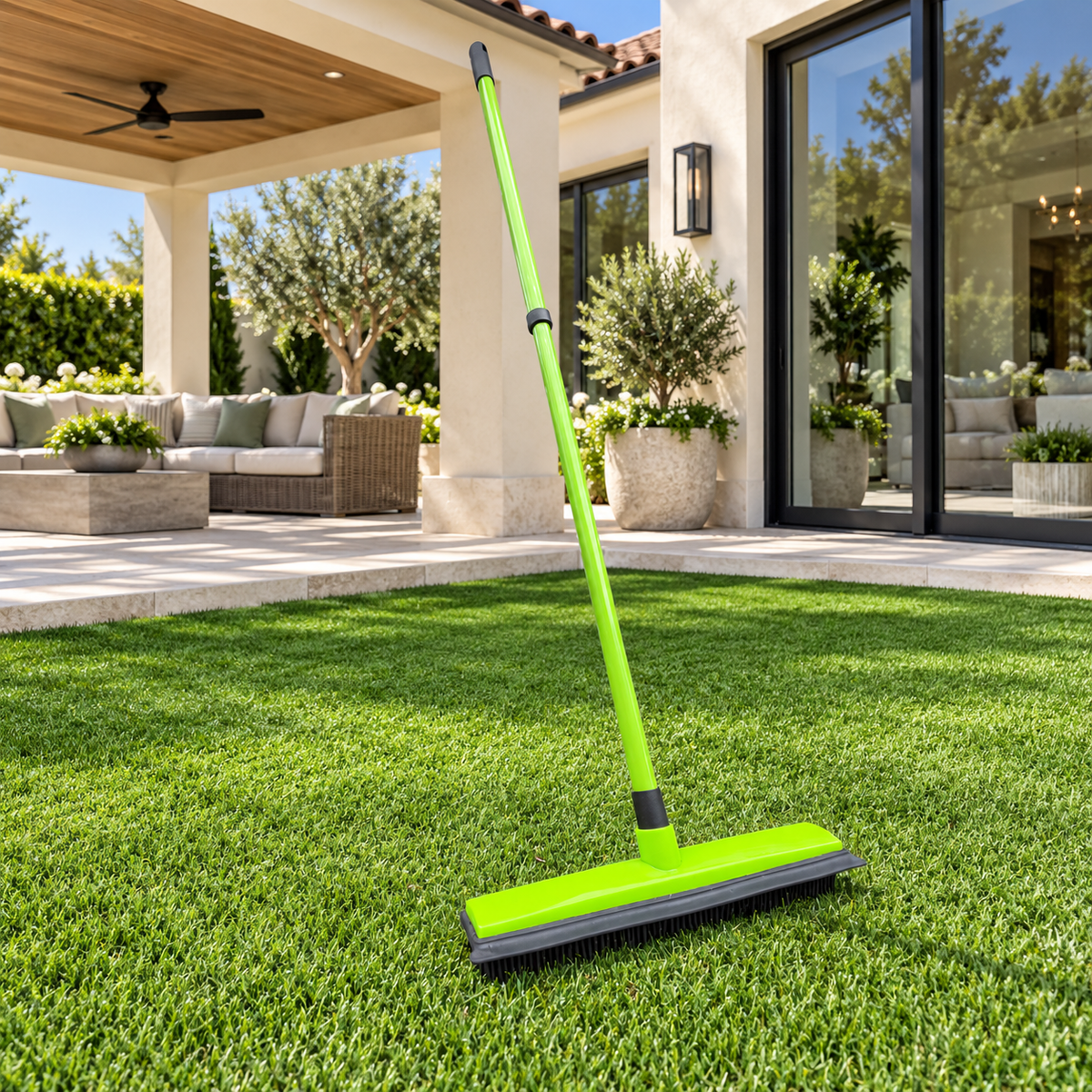 turf static sweep