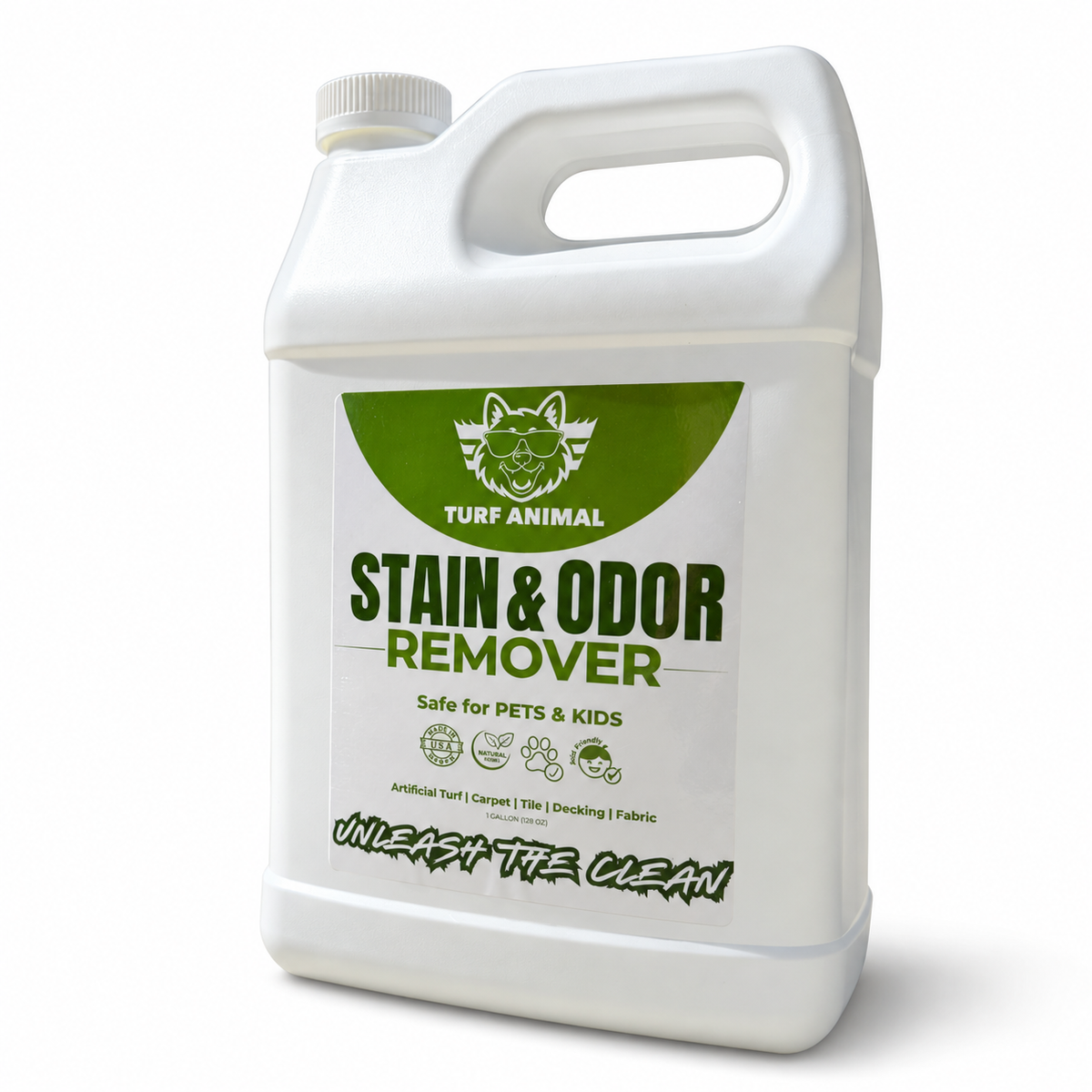 (1 gallon) turf animal original - organic artificial turf cleaner