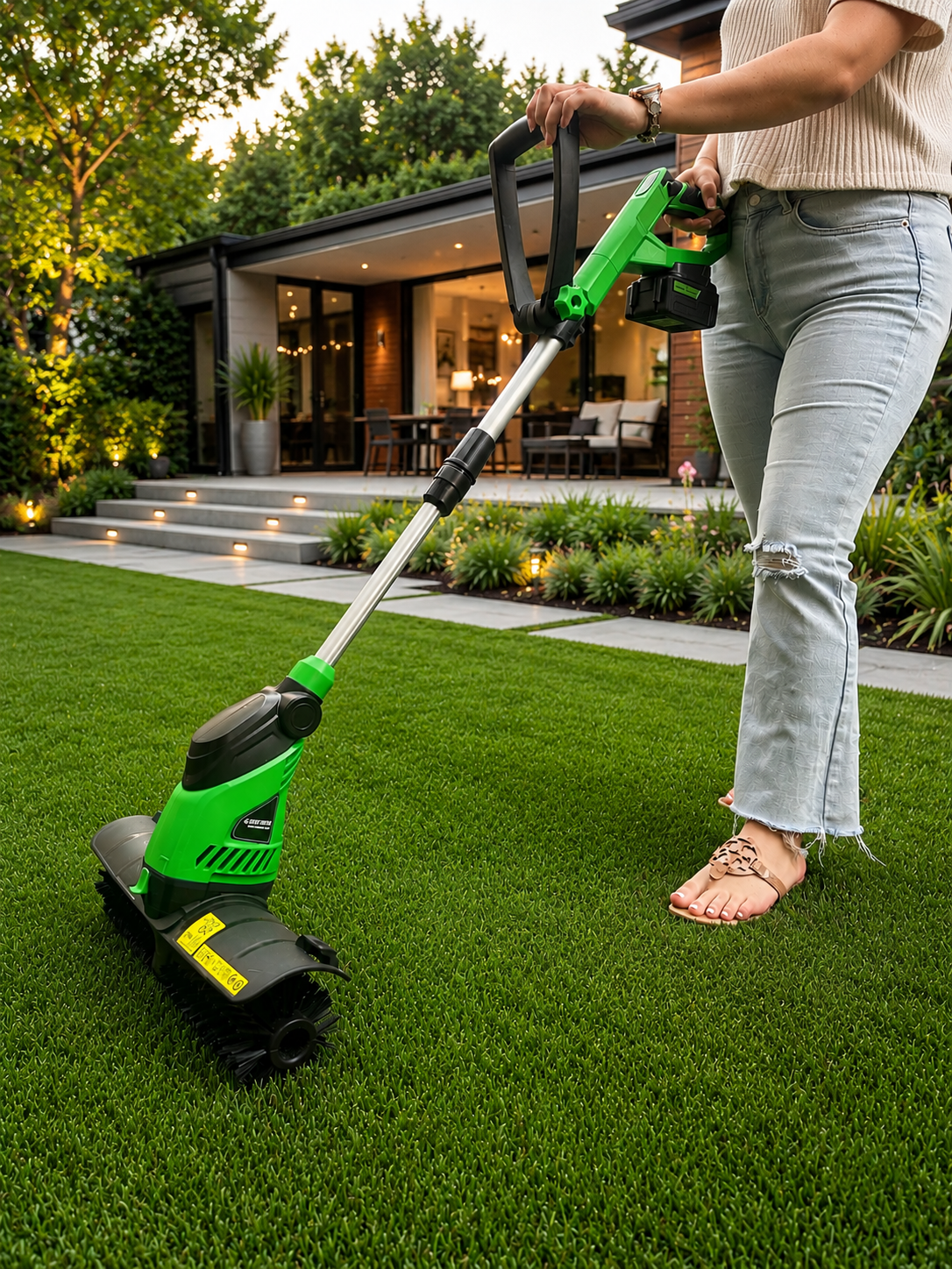 fiber lift pro - 20v cordless artificial turf sweeper (pre-sale - ships in late june)