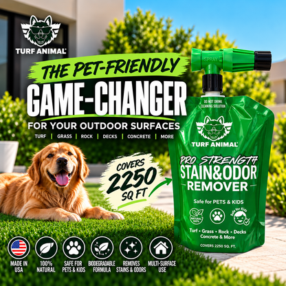 (2 Pack Refill) Turf Animal PRO STRENGTH Outdoor Odor Remover