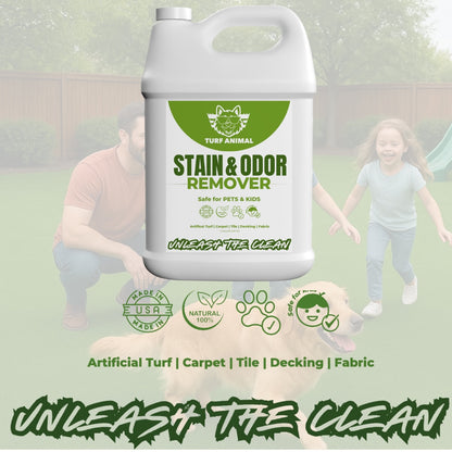 #1 Organic Artificial Turf Cleaner Turf Animal – 1 Gallon Concentrate