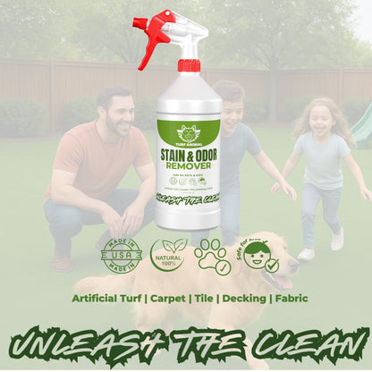 #1 Organic Artificial Turf Cleaner Turf Animal – 32oz. Concentrate
