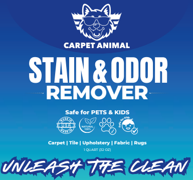 32oz quart carpet animal