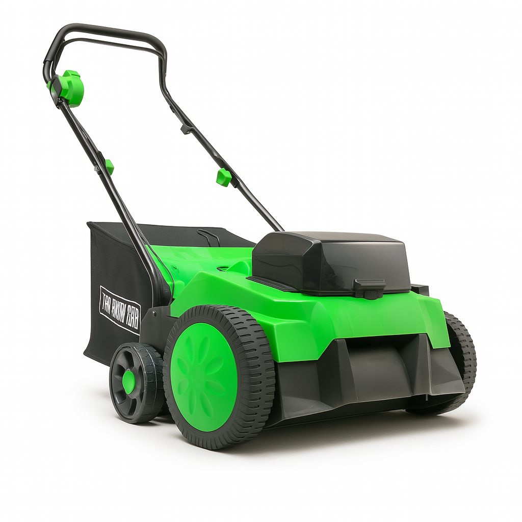 the original #1 battery powered turf power sweep