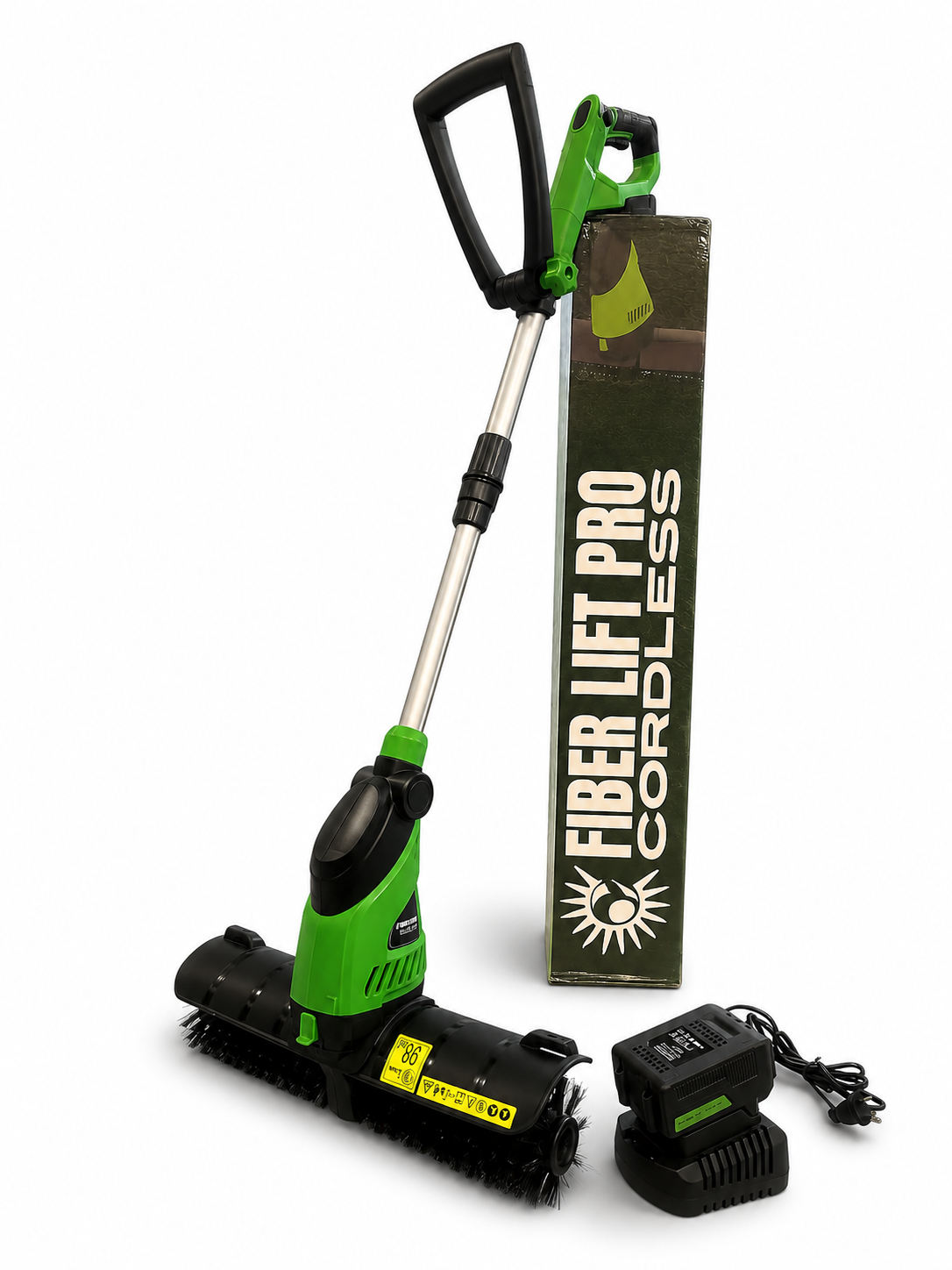 fiber lift pro - 20v cordless artificial turf sweeper (pre-sale - ships in late june)